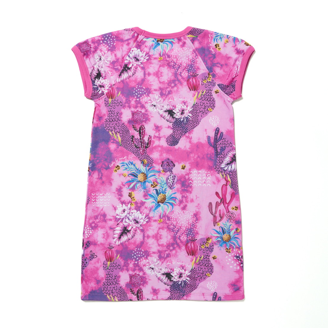 ボタニカルプリントドレス 詳細画像 ピンク 2